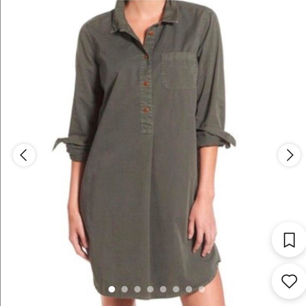Madewell Button down dress